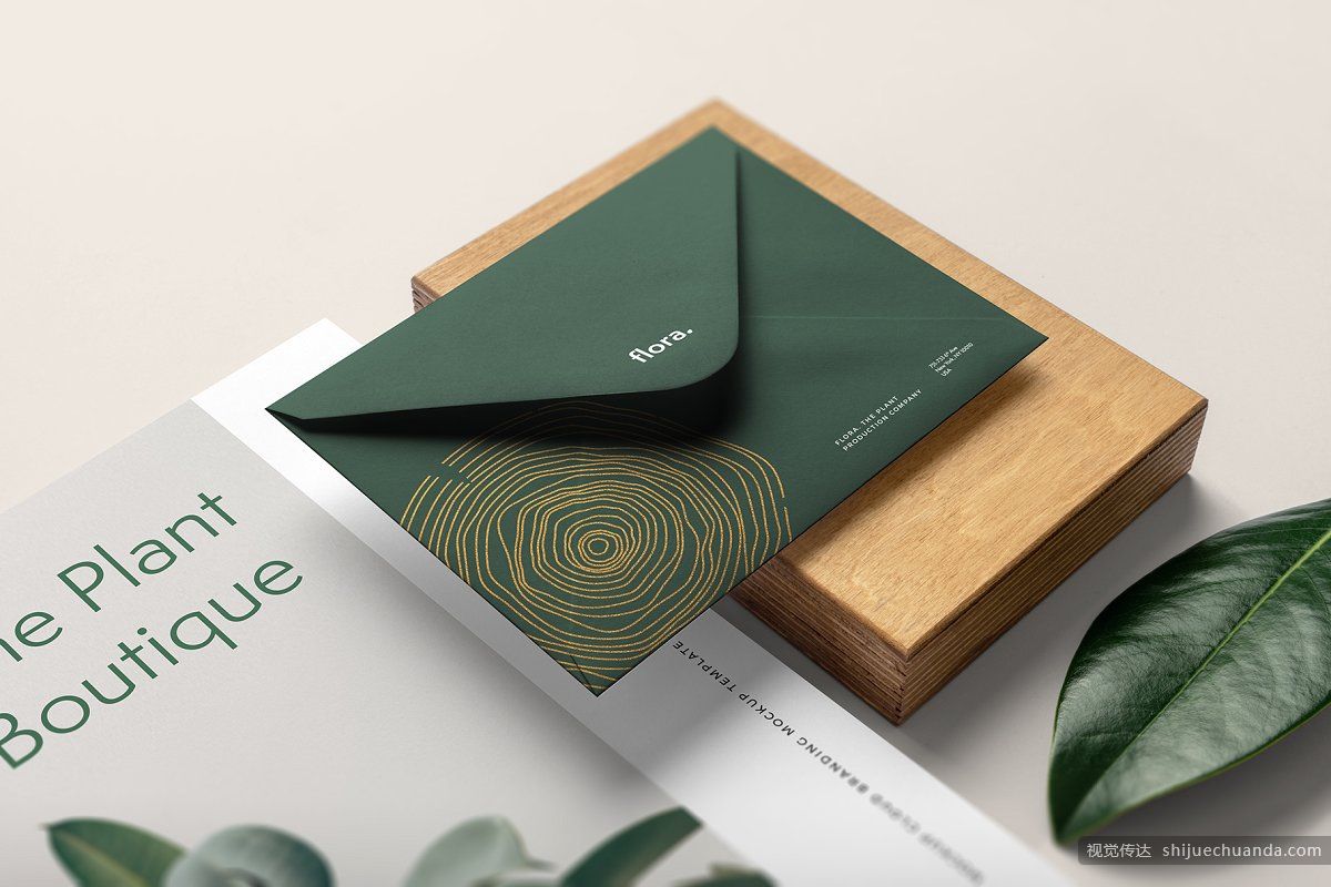 高端植物系品牌样机 Flora Branding Mockup