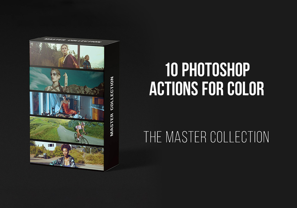 10个大师级收藏电影级色彩的PS动作 Photoshop Actions for Color