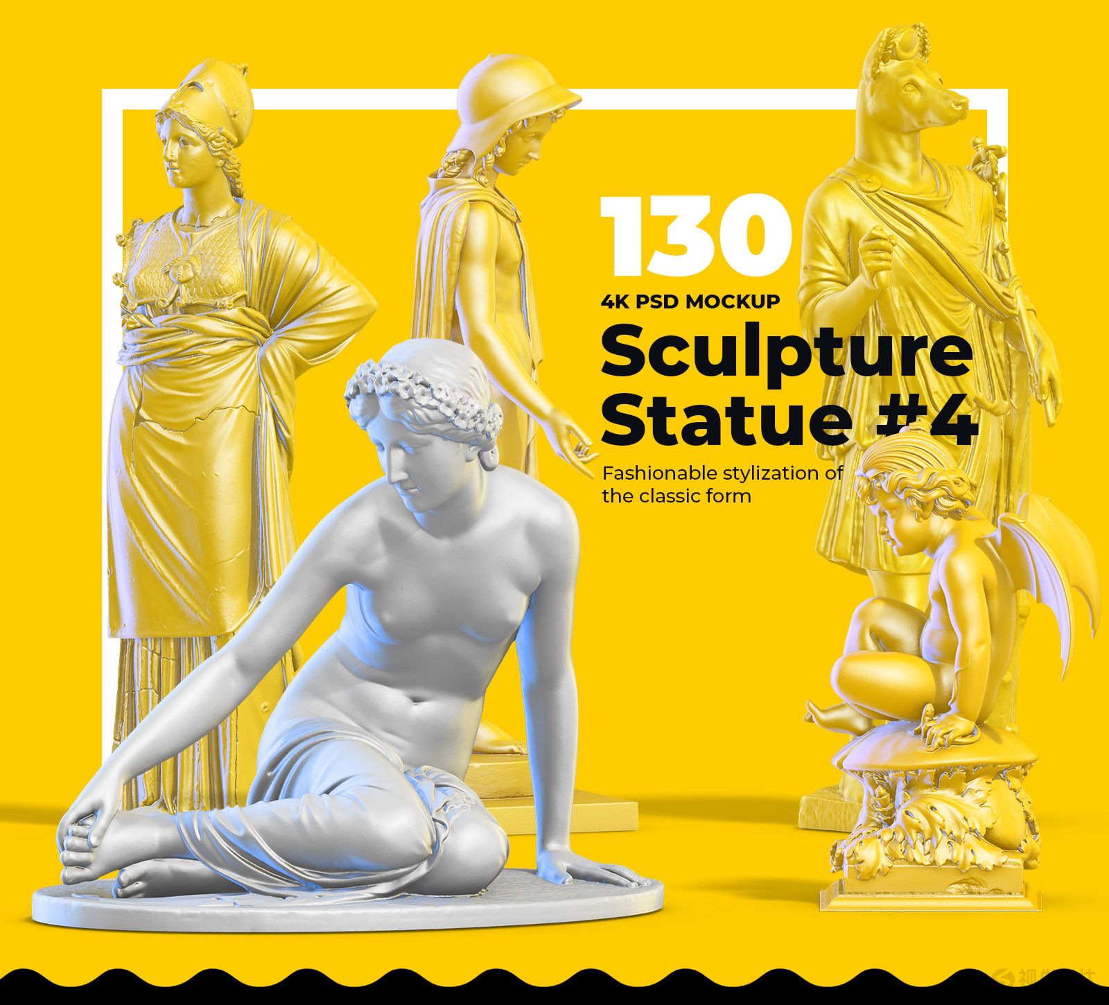 130个艺术雕塑模型合集