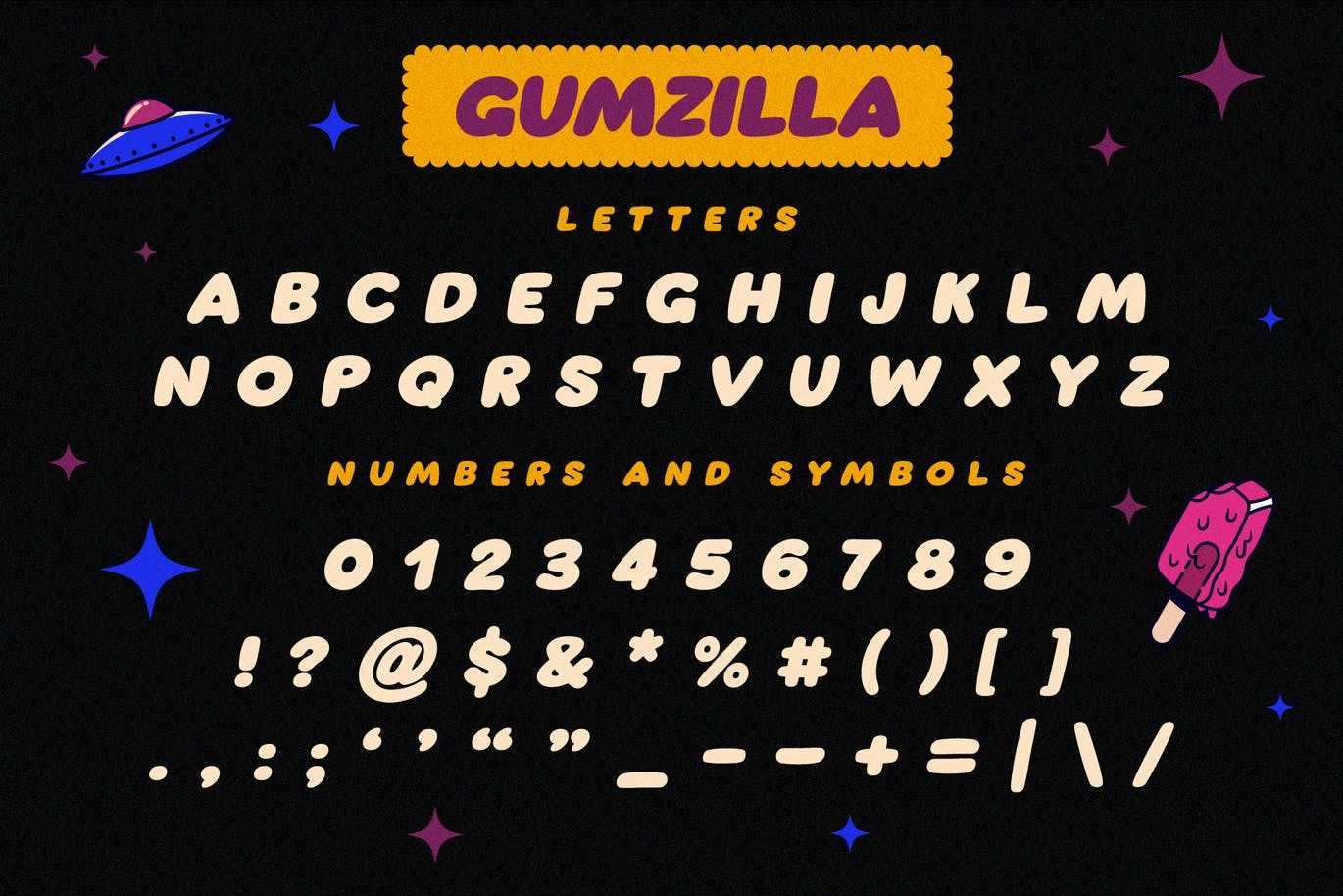 Gumzilla Font