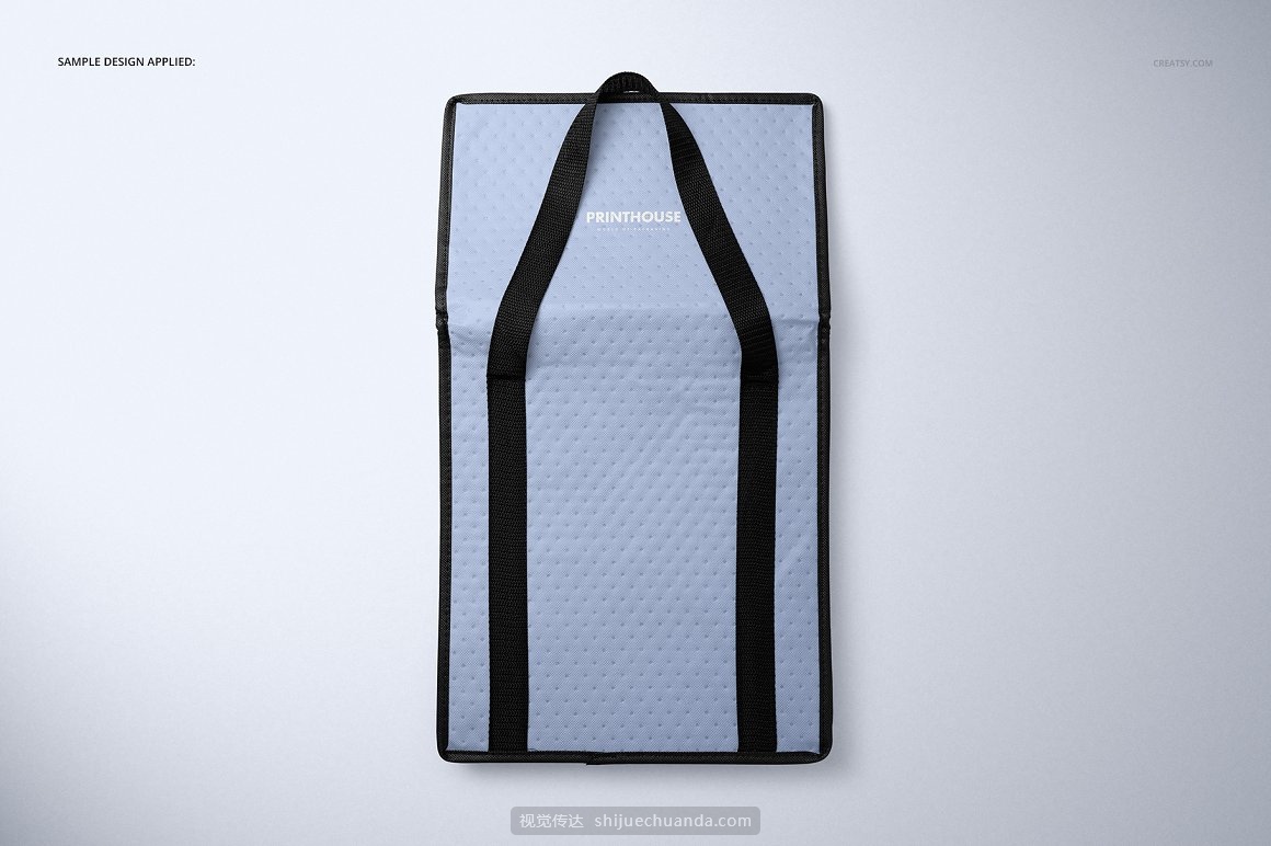 外卖保温袋包装设计提案样机PSD模板