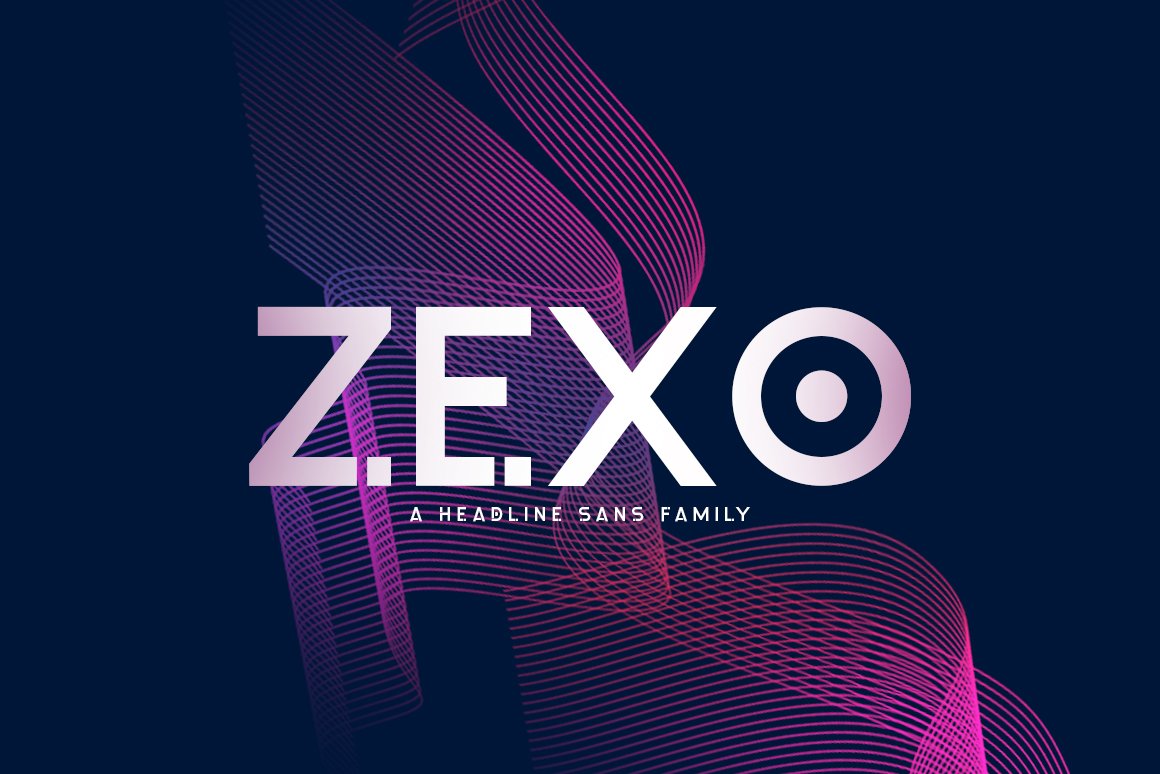 Zexo Sans Family