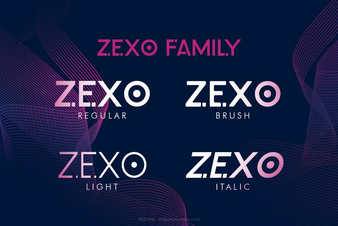 Zexo Sans Family